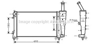 Фото Датчик ABS, передній AVA COOLING SYSTEMS FTA2297