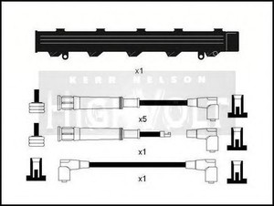 Фото Комплект дротів запалювання STANDARD OEF077T