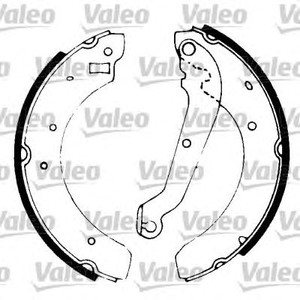 Фото Комплект гальмівних колодок Valeo 562602