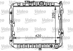 Фото Радіатор, охолодження двигуна Valeo 730449