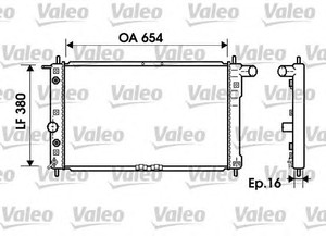 Фото Датчик ABS, передній Valeo 734763