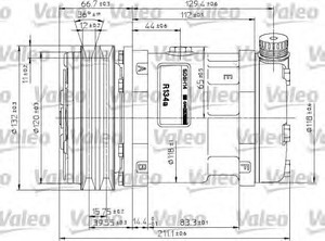 Фото Конденсатор, кондиціонер Valeo 815883