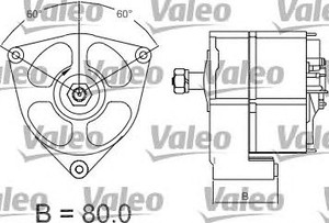 Фото Генератор Valeo 436571