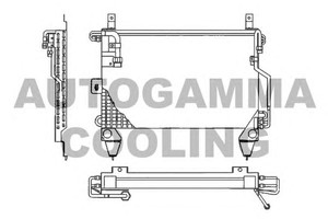 Фото Конденсатор, кондиціонер AUTOGAMMA 102692