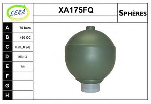 Фото Гидроаккумулятор, подвеска / амортизация SERA XA175FQ