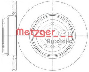 Фото Гальмівний диск Metzger 6976.10