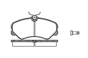 Фото Гальмівні колодки KAVO PARTS 0261 00