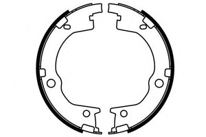 Фото Комплект гальмівних колодок SIMER S856