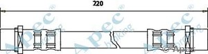 Фото Гальмівний шланг APEC braking HOS 3365