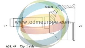 Фото Шарнірний комплект, приводний вал ODM-MULTIPARTS 12-080632