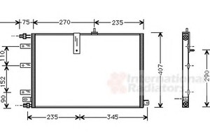 Фото Конденсатор, кондиціонер VAN WEZEL 47 00 5034