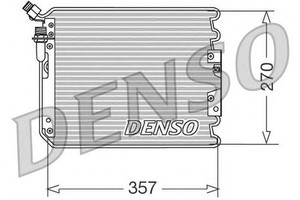 Фото Конденсатор, кондиціонер Denso/Ketner DCN28001