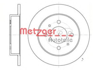 Фото Гальмівний диск Metzger 6765.00