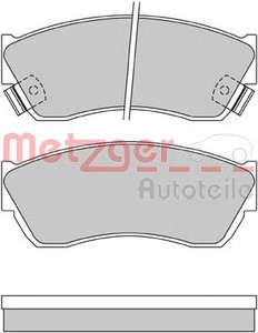 Фото Комплект гальмівних колодок, дискове гальмо Metzger 1170625