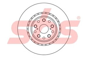 Фото Гальмівний диск SBS 18152045146