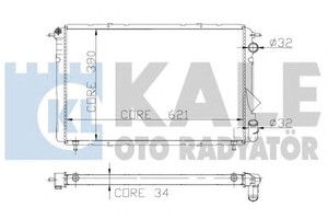 Фото Датчик ABS, передній KALE OTO RADYATOR 217300