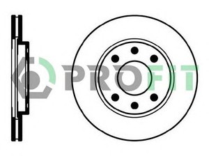 Фото Диск гальмівний Profit 50100214