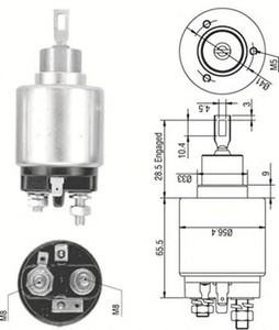 Фото Тягове реле, стартер Magneti Marelli 940113050321