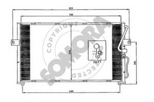 Фото Конденсатор, кондиціонер SOMORA 115060