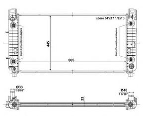 Фото Автозапчасть NRF 56008