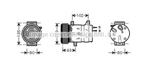 Фото Компресор, кондиціонер AVA COOLING SYSTEMS RTK440