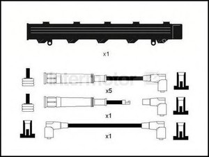 Фото Комплект дротів запалювання STANDARD 73649T