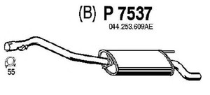 Фото Глушитель выхлопных газов конечный FENNO P7537