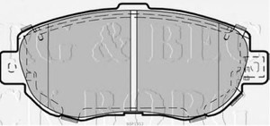 Фото Автозапчасть BORG & BECK BBP1353