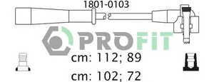 Фото Комплект дротів запалювання Profit 18010103