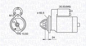 Фото Стартер Magneti Marelli 063521090680