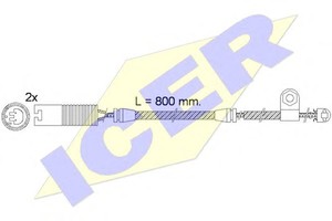 Фото Сигнализатор, износ тормозных колодок Icer 610499 E C