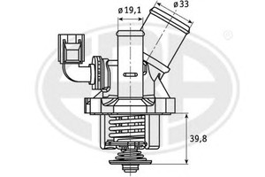 Фото Термостат, охолоджуюча рідина ERA 350189