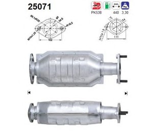 Фото Каталізатор AS 25071