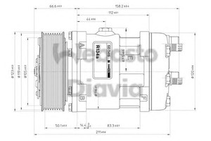 Фото Компресор, кондиціонер WEBASTO 82D015513MA