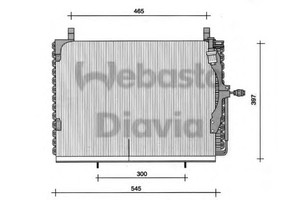 Фото Конденсатор, кондиціонер WEBASTO 82D0225039A