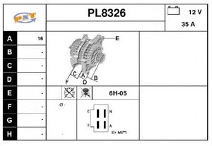 Фото Генератор SNRA PL8326