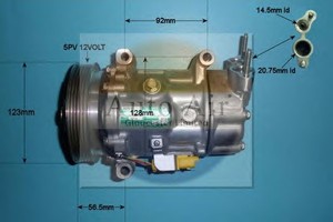 Фото Компресор, кондиціонер AUTO AIR GLOUCESTER 14-1124