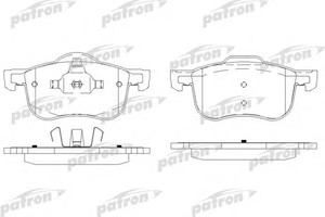 Фото Комплект гальмівних колодок, дискове гальмо Patron PBP1382