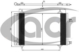 Фото Конденсатор, кондиціонер ACR 300640