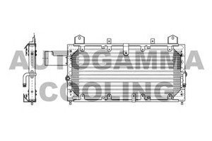 Фото Конденсатор, кондиціонер AUTOGAMMA 102772