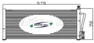 Фото Конденсатор, кондиціонер PARTS-MALL (PMC) PXNC2-003