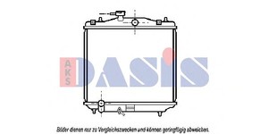 Фото Радіатор, охолодження двигуна AKS DASIS 350130N