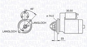 Фото Стартер Magneti Marelli 063521070780