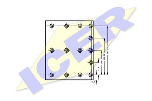 Фото Комплект тормозных башмаков, барабанные тормоза Icer 21 9071 00