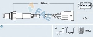 Фото Лямбда-зонд FAE 77364