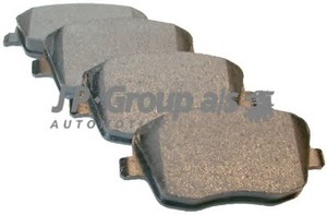 Фото JP GROUP VW гальмівні колодки перед.Polo 01- Skoda Fabia 99-, Roomster SEAT JP Group 1163603010