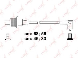 Фото Комплект дротів запалювання LYNXauto SPC6125