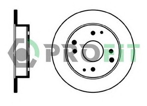 Фото Гальмівний диск Profit 50100565