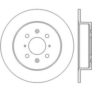 Фото Гальмівний диск JURID/BENDIX 562447J