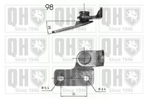Фото Газовая пружина, крышка багажник QUINTON HAZELL 840231